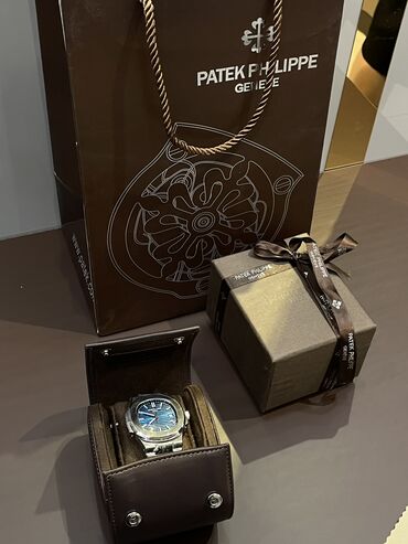 chasy original patek philippe geneve: Patek Philippe Nautilus ️Абсолютно новые часы ! ️В наличии ! В