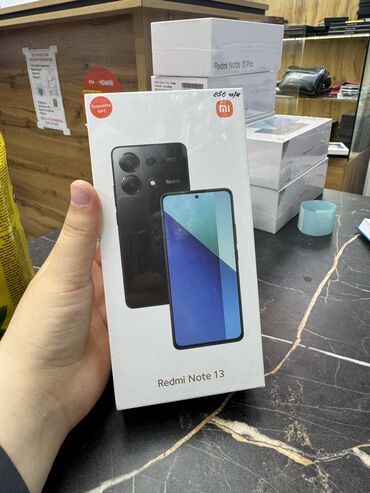 купить телефон xiaomi redmi: Xiaomi, Redmi Note 13, Новый, 256 ГБ, цвет - Черный, 2 SIM