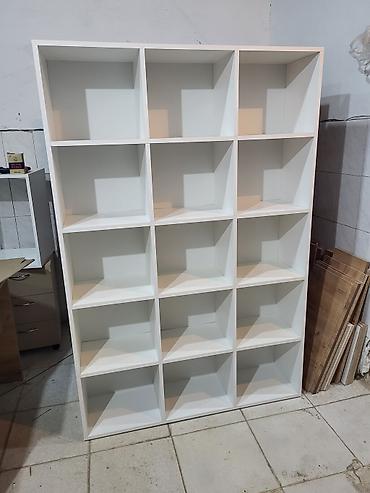 Ofis mebeli: Ofis sened refleri hundurluk 180 sm Eni 120 sm Derinlik 30 sm Refler — 5