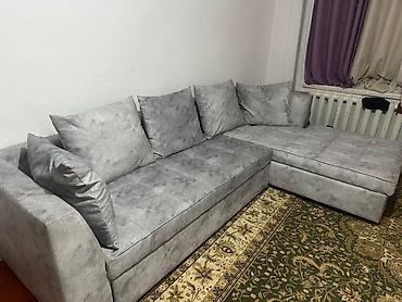 Угловые диваны: Угловой диван, C подушками — 7