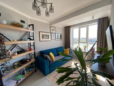 Продажа квартир: 2 комнаты, 50 м², Элитка, 6 этаж, Евроремонт