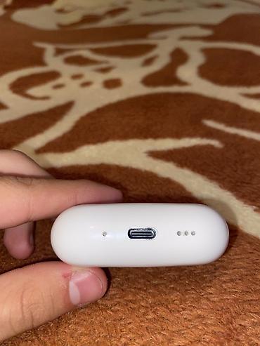 aır pods: Yeni Simsiz (Bluetooth) Qulaqcıqlar, Apple, rəng - Ağ — 9