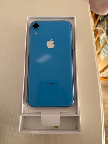 монитор токмок: IPhone Xr, Колдонулган, 64 ГБ, Коргоочу айнек, Куту, Каптама, 75 %