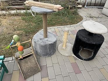 Когтеточки и комплексы для кошек, набор Состав: - Игровой комплекс с