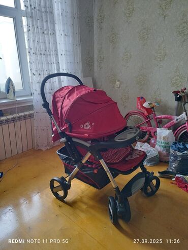 uşaq nağılları: Üçtəkərli araba, İşlənmiş, Cins: Qız, Yaş: 12-18 ay, Pulsuz çatdırılma