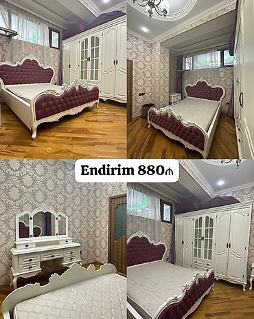 Yataq dəsti satılır 880₼. İdeal vəziyyətdə. matrası var.Ünvan ulduz