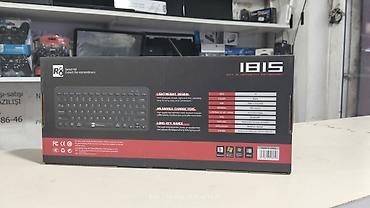klavyatura komputer: R8 IBIS Mini Bluetooth Klaviatura - Bağlantı: Bluetooth - Düymə sayı — 2