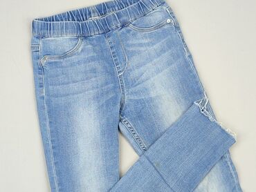 lidl bielizna esmara: Spodnie jeansowe, H&M, 10 lat, 140, stan - Idealny