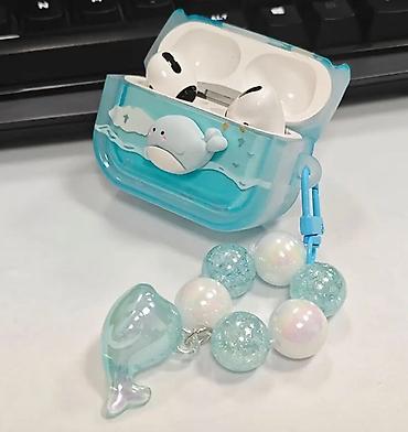 biledir: Məhsul: Şirin balina dizaynlı simsiz qulaqcıq (AirPods tipli) qoruyucu — 2