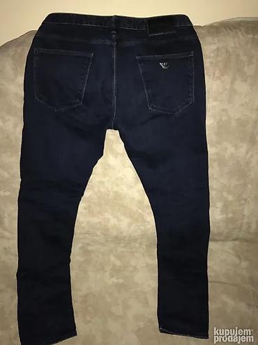 Farmerke: Original ARMANI farmerice 32/33 NOVE 99% cotton 1% elastin Polustruk — 4