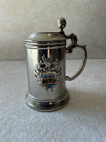 trotinet lidl: Vintage mini pivska krigla Salzburg beer stein Vintage mini pivska — 4