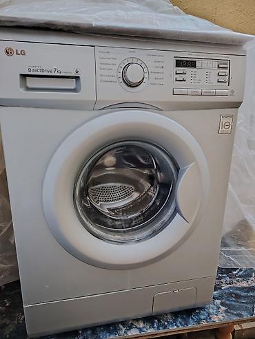 samsung was end: Paltaryuyan maşın LG, 7 kq, İşlənmiş, Avtomat, Qurutmasız — 1
