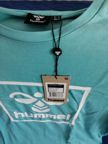 šaim se majica: T-shirt Hummel, 2XL (EU 44), color - Light blue