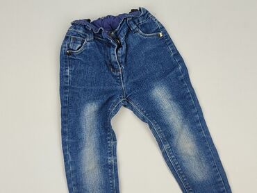 sprany jeans: Spodnie jeansowe, Boys, 2-3 lat, 98, stan - Dobry