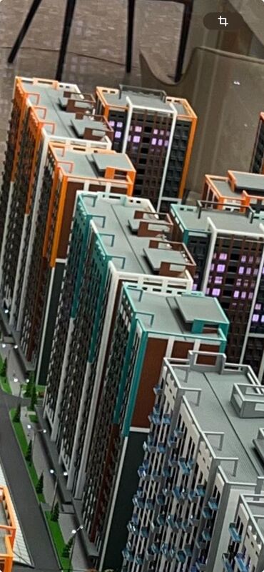 квартиры рассрочку: 1 комната, 57 м², Элитка, 5 этаж, ПСО (под самоотделку)