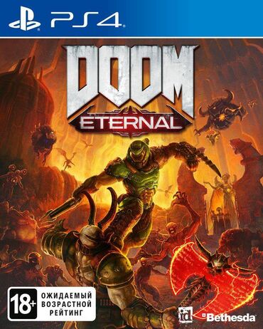 игры на сони 2: Doom Eternal от id Software – прямое продолжение хита Doom