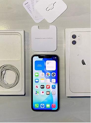 iphone 11 azerbaycan: IPhone 11, 128 GB, Ağ, Zəmanət, Kredit, Simsiz şarj — 3