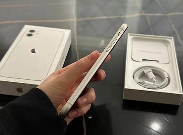 iphone cs max: IPhone 11, Б/у, 128 ГБ, Белый, Зарядное устройство, Чехол, Кабель, 78 % — 3