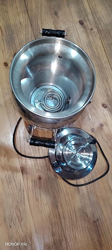 Elektrik samovar - Material: paslanmayan polad gövdə və qapaq - lalafo.az -da Elektrik samovar - Material: paslanmayan polad gövdə və qapaq -