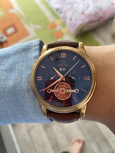 casio ae1200: Часы наручные Omega, классический дизайн - Круглый корпус золотистого — 1