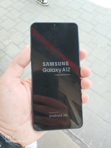 mini cooper qiymeti teze: Samsung Galaxy A12, 32 GB, rəng - Göy