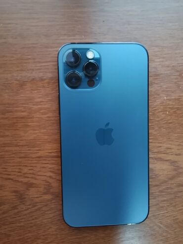 telefon ekranları: IPhone 12 Pro, 128 ГБ, Pacific Blue, Face ID