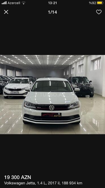 volkswagen satış: Volkswagen Jetta: 1.4 l | 2017 il Sedan