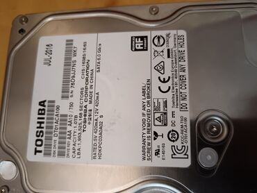 жёсткий диск для пк: Накопитель, Б/у, Toshiba, HDD, 1 ТБ, 2.5", Для ПК