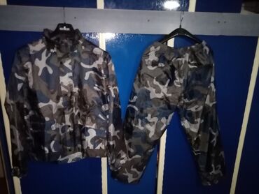 Oprema i sredstva za zaštitu: Vojnicka Kabanica NOVA Komplet Maskirna Jakna i Pantalone Cene nisu — 4