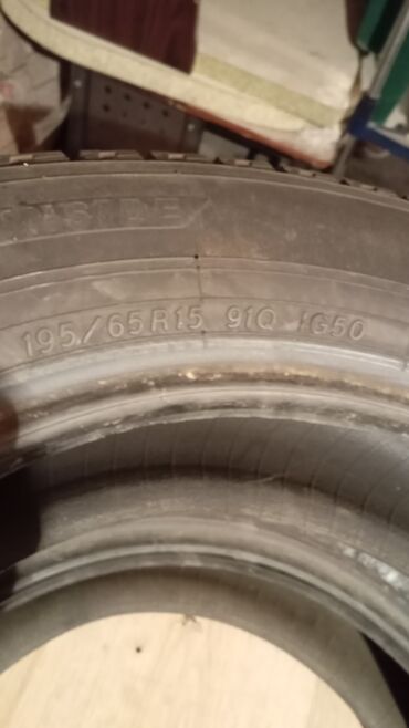новые зимние шины: Шиналар 195 / 65 / R 15, Кыш, Колдонулган, Жуп, Жапония, Yokohama