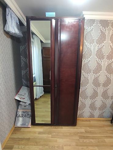 hamam skaflari: 2 ədəd (biri güzgülü ) İkiqapılı paltar dolabı geniş tutumlupaltar — 3
