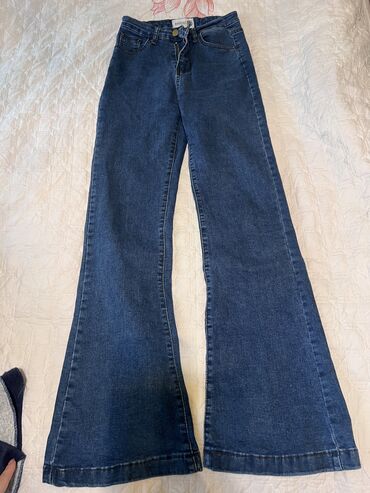 бордовые джинсы женские: Джинсы XS (EU 34), S (EU 36), цвет - Синий