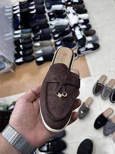 бордовые мужские мокасины: Kişi üçün zamansız dizayna malik loafer tipli mokasin-terlik. - — 1