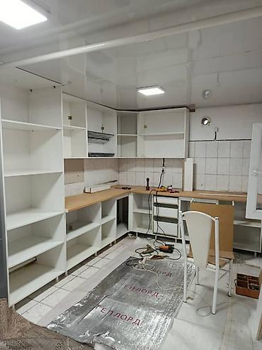 silver kitchen: Кухонный гарнитур угловой, модульный - Планировка: Г-образная, с — 4