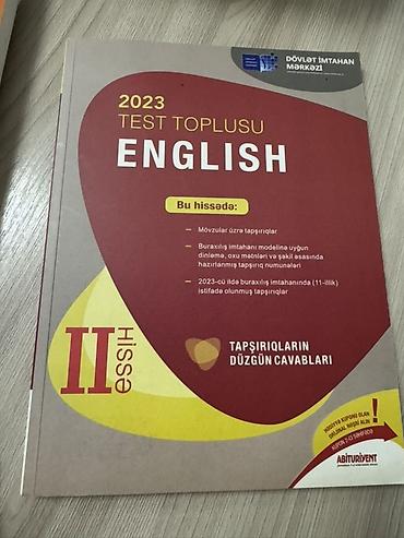 Tədris ədəbiyyatı: Bu kolleksiya abituriyentlər və tələbələr üçün ingilis dili hazırlıq — 2