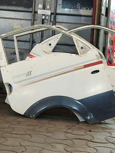 porter 1: Задняя левая дверь (в сборе с рамкой стекла) для Hyundai Porter II — 1