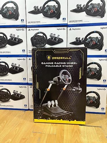logitech dfgt: Deadskull Racing Wheel Stand ❗️Stokda var hazırda❗️ Rul setə daxil — 2