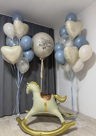 Организация мероприятий: Наборы шаров для оформления детских праздников и выписок из роддома в — 6