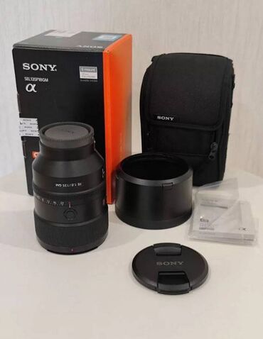требуется фотограф: Sony FE 135mm F1.8 GM (SEL135F18GM) Состояние отличное! Без торга)