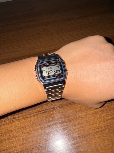 часы механические мужские наручные: Классические часы часы, Casio, Китай, Водонепроницаемые, Секундомер, Оригинал, Унисекс, Б/у
