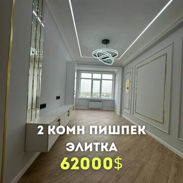 Продажа квартир: 2 комнаты, 54 м², Элитка, 8 этаж, Евроремонт