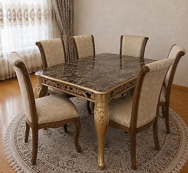 metbex mebel islenmis: Mermer teksturali acilan masa desti ideal veziyyetde cox seliqeli 2 — 1