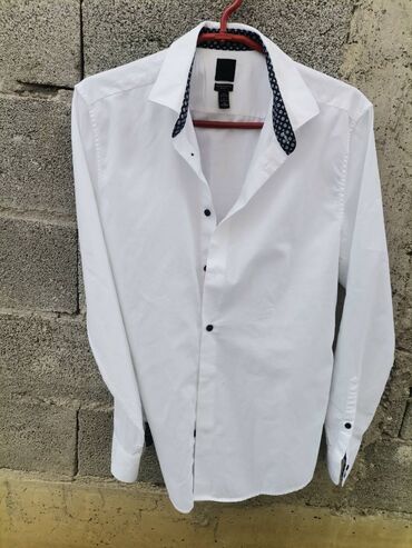 Košulje: Kao nova snežno bela muška košulja. Veličina 39/40. Slim fit — 28