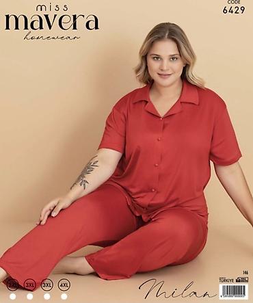 varatnikli koftalar: Miss Mavera homewear – qadın ev geyimi dəsti - İki hissəli dəst — 1