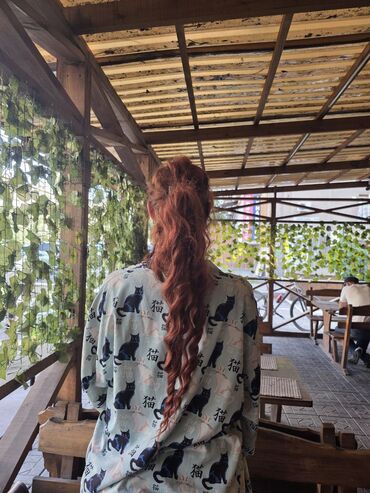 Комнатные растения: Хвосты на заколках, резинках из качественного термоволокна ( можно — 18