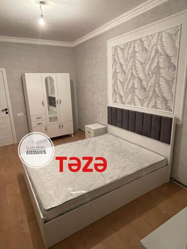taxt tumba: 2 односпальные кровати, Шкаф, Тумба, Азербайджан, Новый