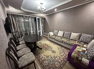2 bedroom: 2 комнаты, Аламедин-1 мкр Агентство недвижимости, Парам без детей, от 1 года, С мебелью полностью — 2