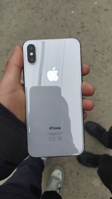 iphone 6 16 space gray: IPhone X, Б/у, 64 ГБ, Белый, Чехол, 100 %