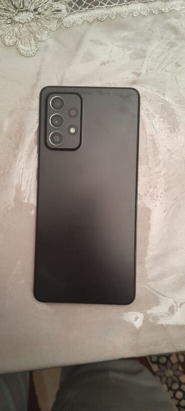 işlenmis telefonlar: Samsung Galaxy A52, 128 ГБ, цвет - Черный, Отпечаток пальца, Две SIM карты, Face ID