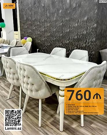 Masa dəsti - Model: Kod 3199 - Masa mexanizmi: Açılan - Ölçülər: açıq